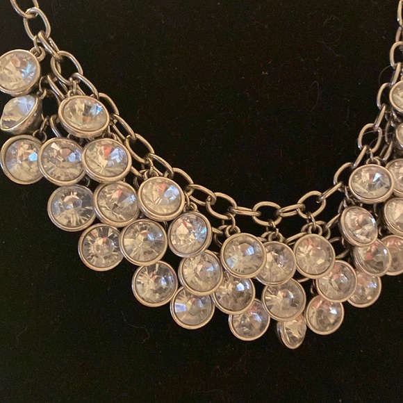 Beautiful Rhinestone Statement Necklace - Picture 2 of 3